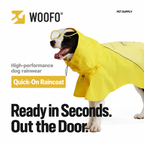WOOFO Slip-on Rain Poncho