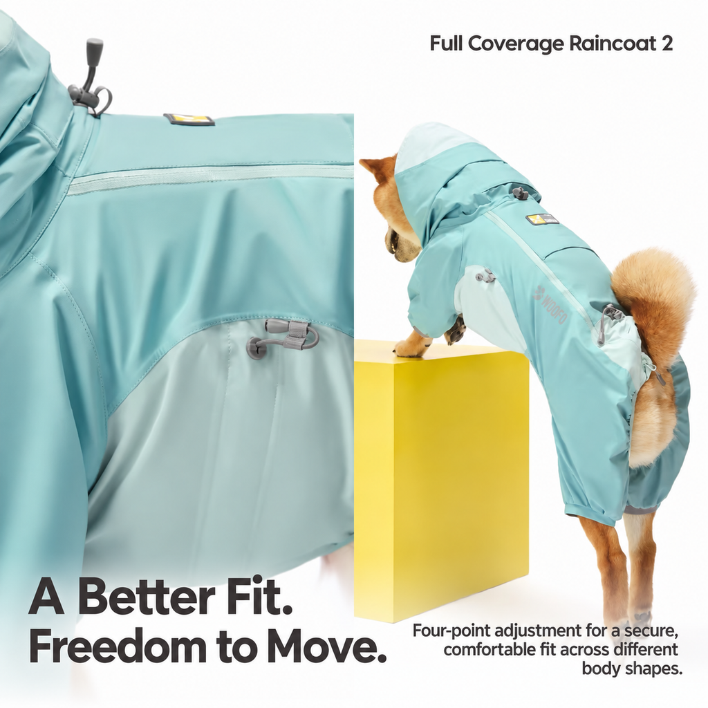 WOOFO Full-Coverage Raincoat