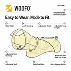 WOOFO Slip-on Rain Poncho