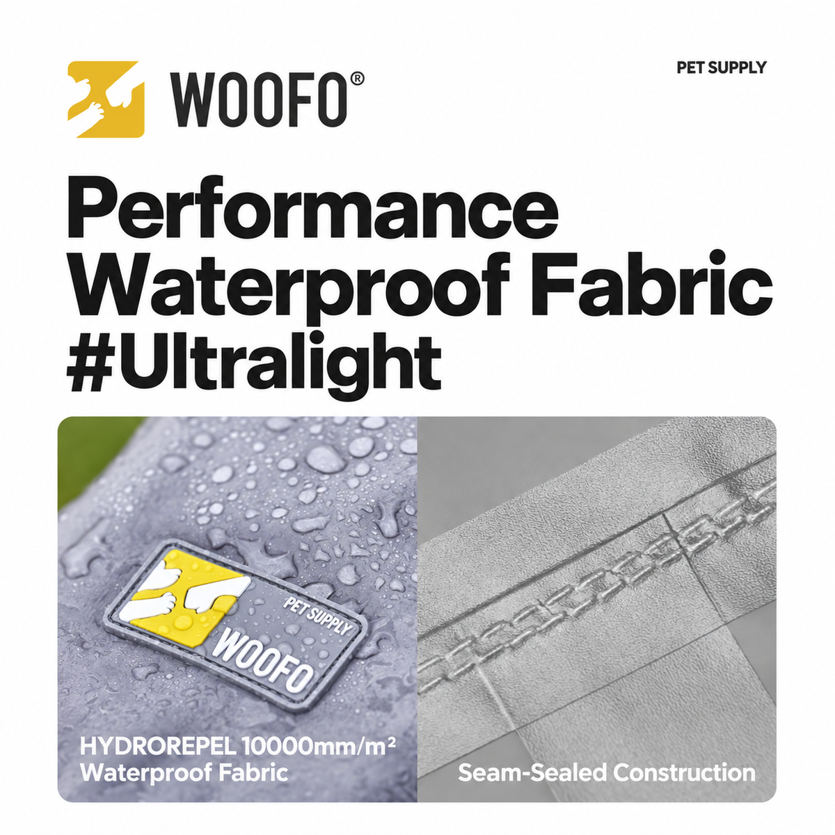 WOOFO Slip-on Rain Poncho