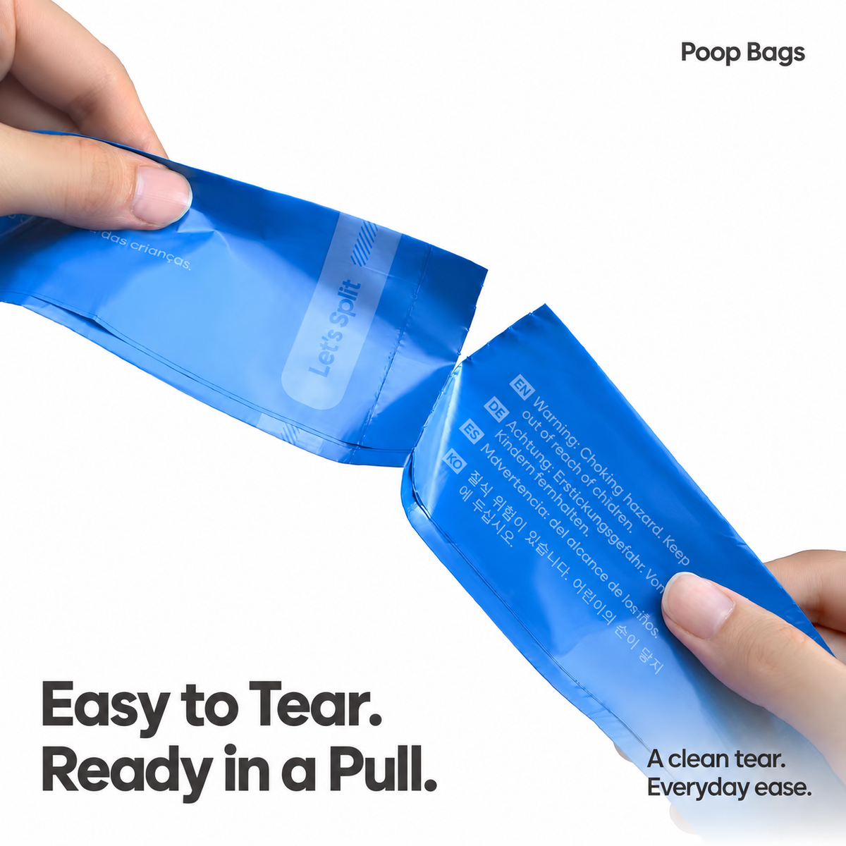 WOOFO Unscented Dog Poop Bags – 270 Bags