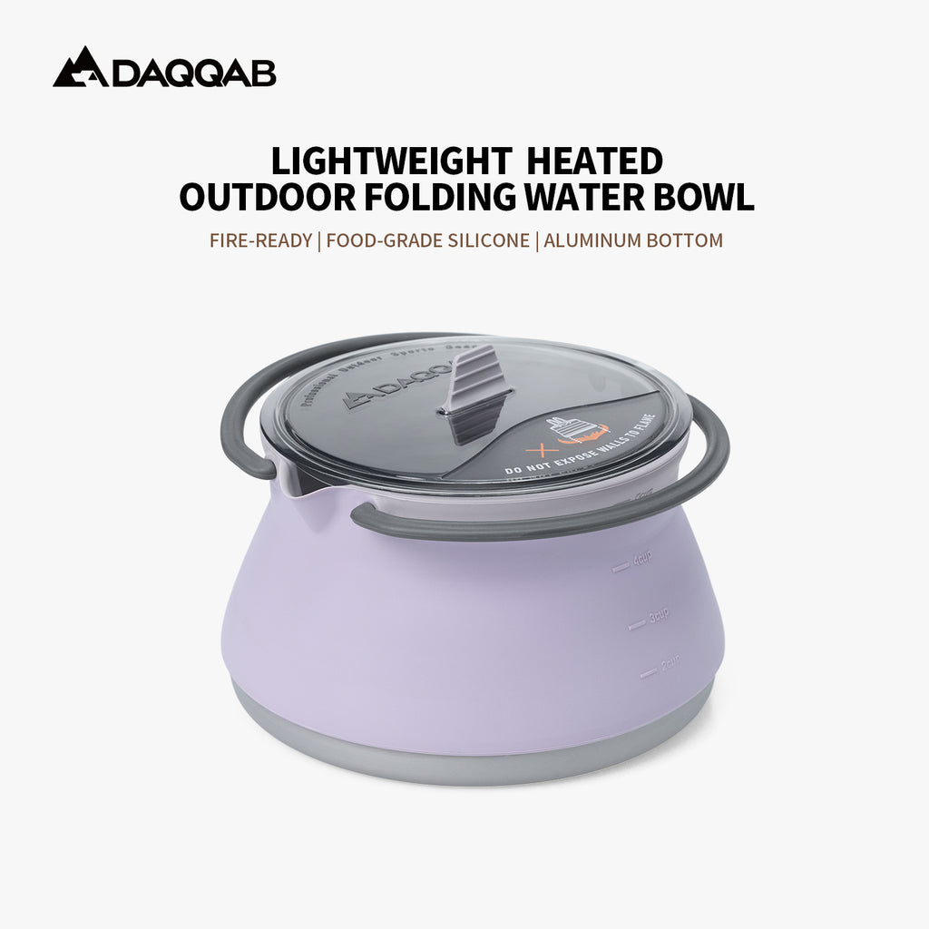 DAQQAB Lightweight Foldable Pet Bowl