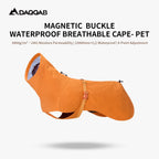 DAQQAB Pet Waterproof Hiking Shell Jacket