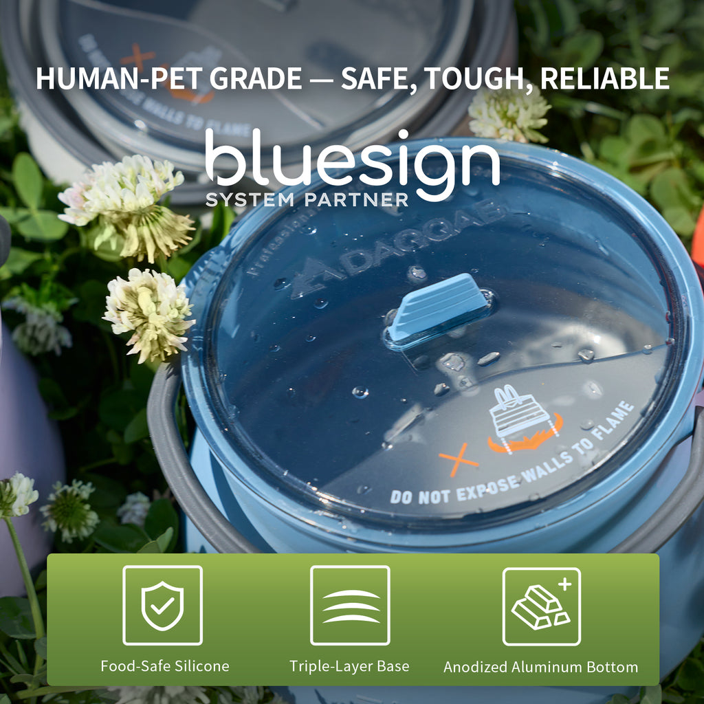 DAQQAB Lightweight Foldable Pet Bowl
