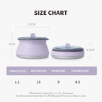 DAQQAB Lightweight Foldable Pet Bowl