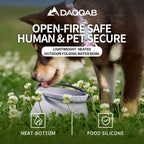 DAQQAB Lightweight Foldable Pet Bowl