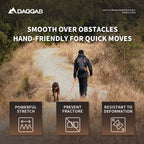 DAQQAB Magnetic Buckle Bungee Leash