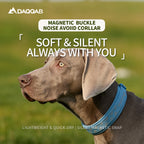 DAQQAB Magnetic Buckle Dog Collar