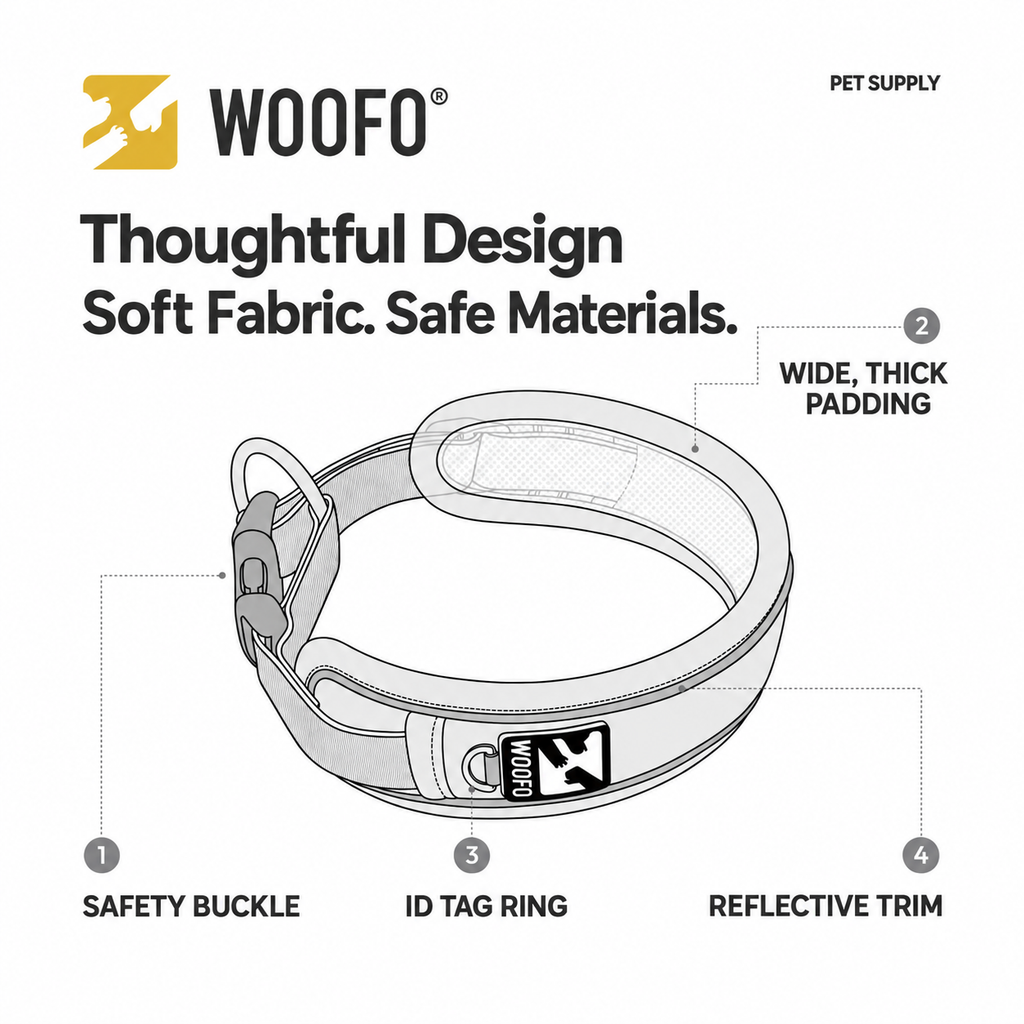 WOOFO Comfort Dog Collar
