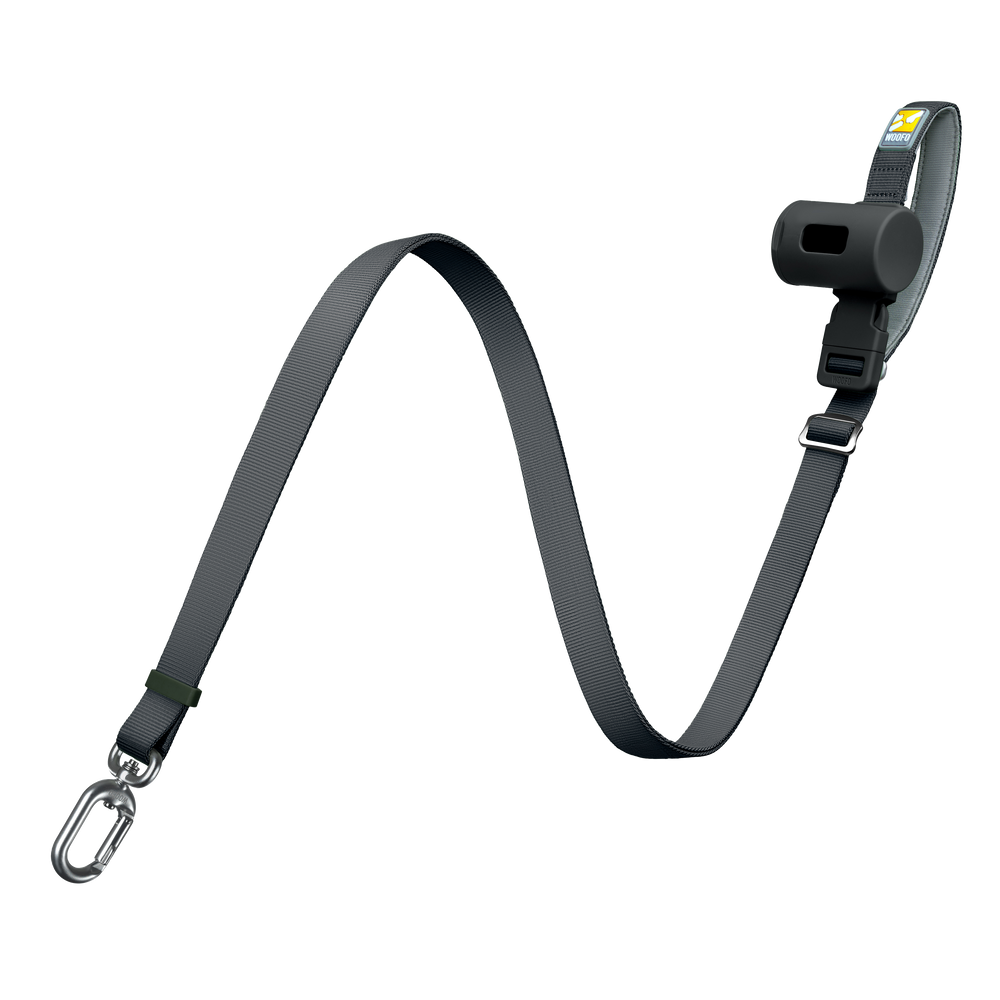 WOOFO Built-in Poop Bag Storage Dog Leash