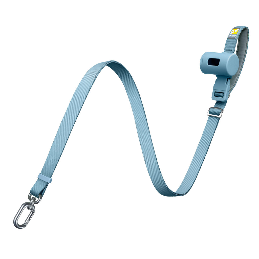 WOOFO Built-in Poop Bag Storage Dog Leash
