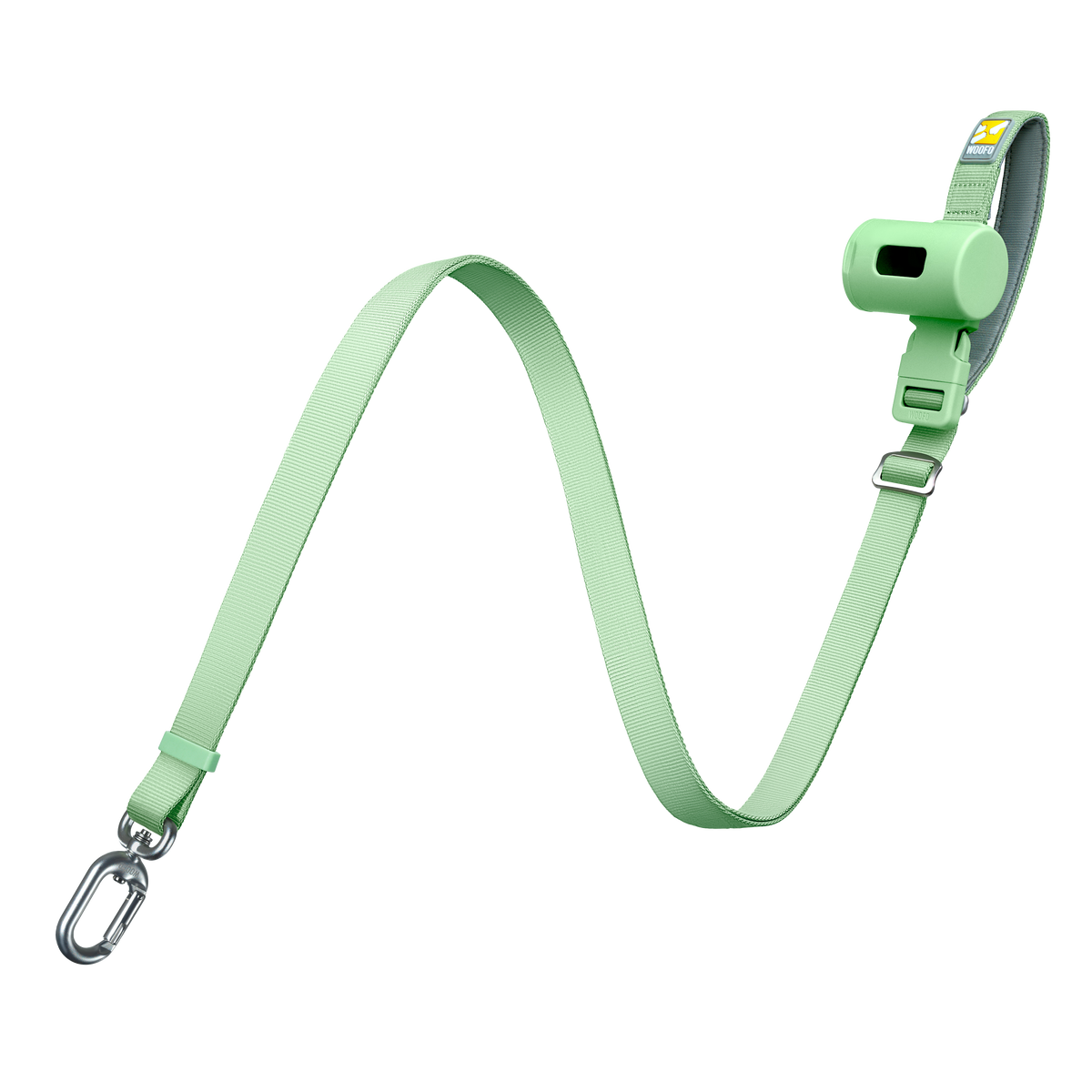 WOOFO Built-in Poop Bag Storage Dog Leash