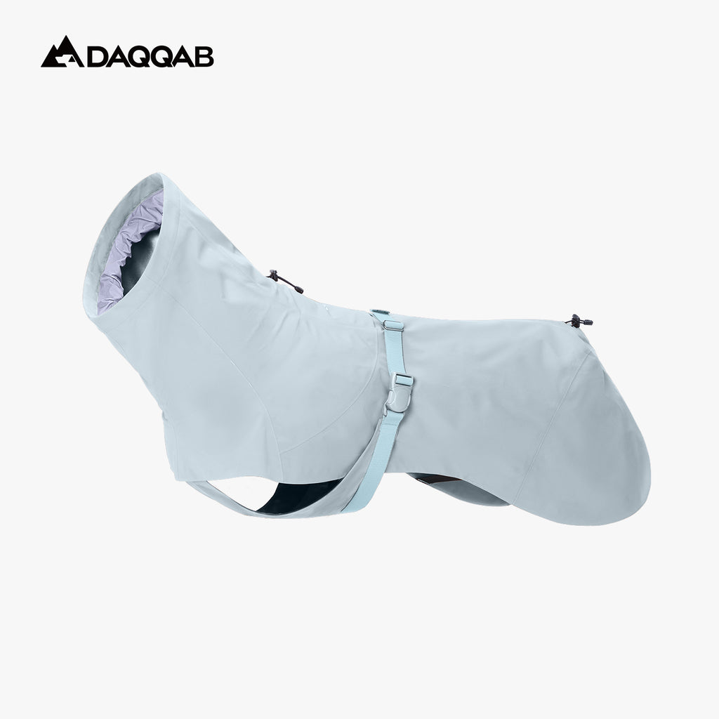 DAQQAB Pet Waterproof Hiking Shell Jacket