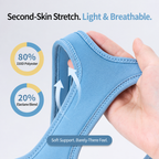 DAQQAB Magnetic Buckle Silent Small Dog Harness