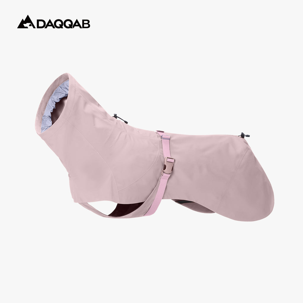 DAQQAB Pet Waterproof Hiking Shell Jacket
